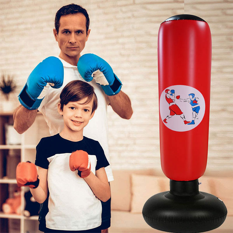 Valmistajat Direct Boxing hiekkasäkki, puhallettava PVC-venttiilikuva sarake lelu lapsille ja aikuisille